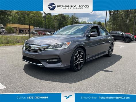 Used Certified 2017 Honda Accord Sport Special Edition in Salisbury, MD ...