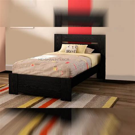 Single bed wood designs | Modern Bed - Mehshan Interiors