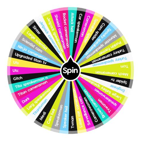 Toilet tower defense wheel challenge | Spin the Wheel - Random Picker