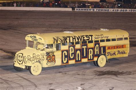 TOLEDO’S MAY 16 SCHOOL BUS RACE TICKETS ON SALE MONDAY, APRIL 19 - Toledo Speedway