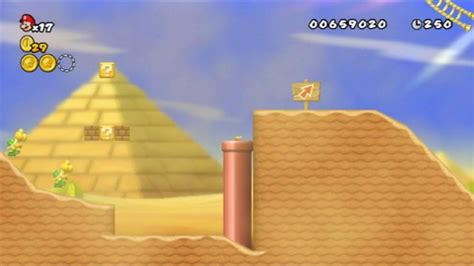 New Super Mario Bros Wii Star Coin World 2-4 - YouTube