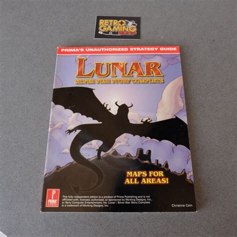 Lunar Silver Star Story Complete Prima's Unauthorized Strategy Guide – Retrogaming Shop