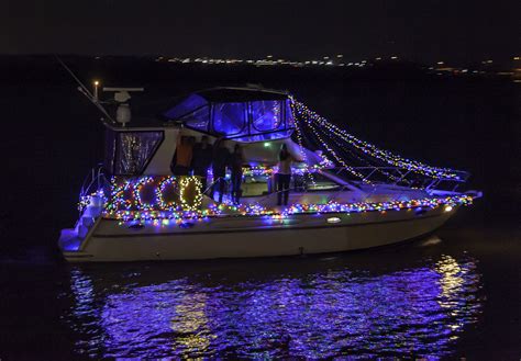 The Holiday Boat Parade of Lights “Best in Show” went to Firefly for their recreation of the leg ...