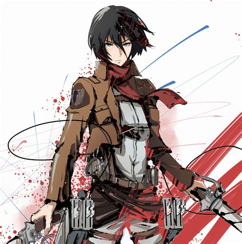 Fanart of Mikasa Ackerman! Hope yall like ot : r/attackontitan