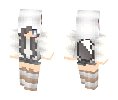 Download Cute Wolf Girl Minecraft Skin for Free. SuperMinecraftSkins