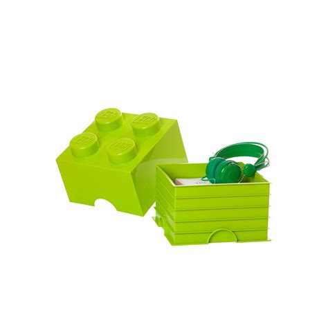 LEGO Storage Brick 4, Spr. Yellowish Green - Walmart.com - Walmart.com