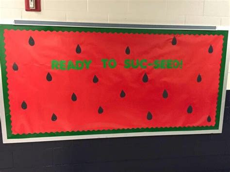 Watermelon Board Back To School Bulletin Boards, Classroom Bulletin Boards, Classroom Walls ...