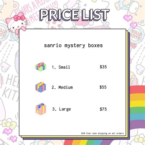 SANRIO MYSTERY BOX - SMALL 💕 sanrio themed mystery... - Depop