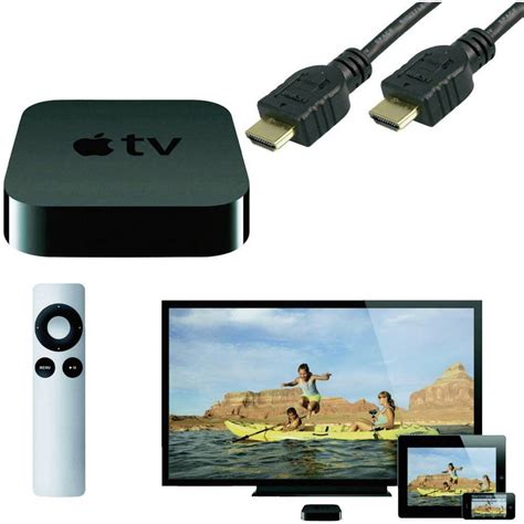 New Apple TV and Gold Plated HDMI cable 2 M from Conrad.com