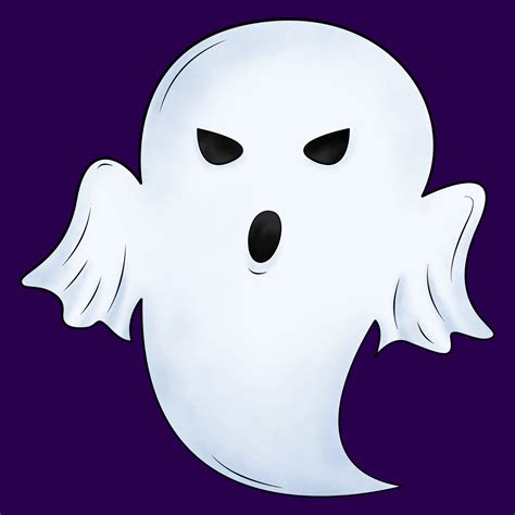 Fantasy icon with a white halloween ghost. Celebration concept. Vector illustration design ...