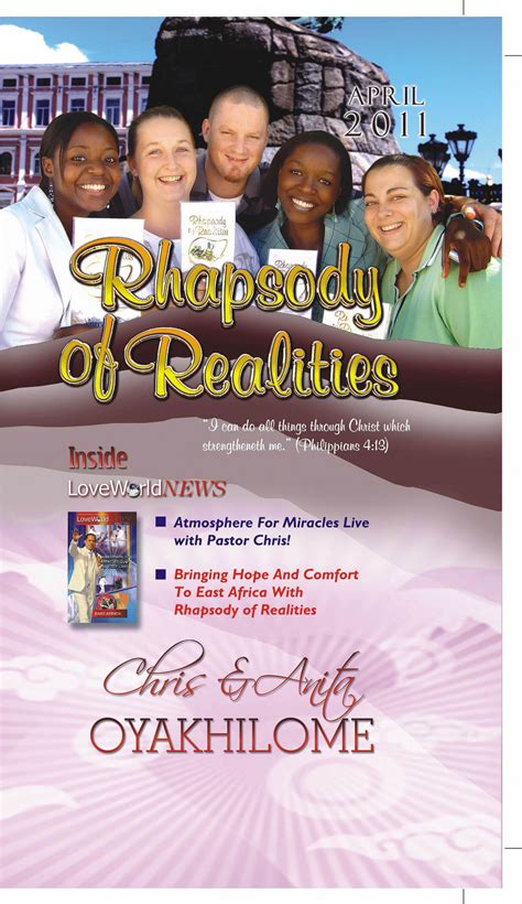 Anita Oyakhilome's Name & Picture Reportedly Removed from "Rhapsody of Realities" Devotional ...