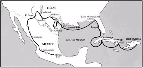 Cabeza de Vaca and the Indians - CONNECTED MEDITERRANEAN