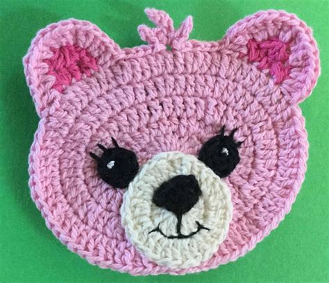 crochet-teddy-bear-head-with-eyes • Kerri's Crochet