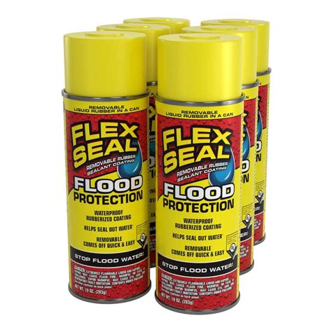 FLEX SEAL FAMILY OF PRODUCTS Flex Seal Flood Protection Aerosol Liquid ...