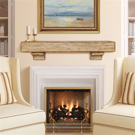 Simple and Sophisticated Fireplace Mantel Ideas