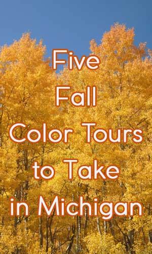 Five Fall Color Tours to Take in Michigan