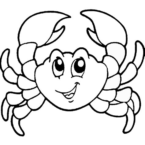 Crab Coloring Pages