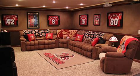 10 NFL Man Cave Ideas. Ultimate Football Man Cave Designs – Man Cave ...