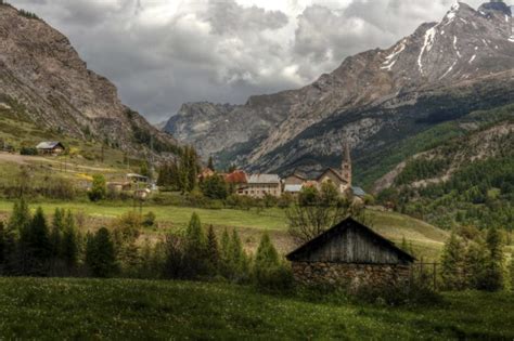 france, Scenery, Mountains, Houses, Grasslands, Hdr, Saint, Paul, Sur, Ubaye, Nature, Cities