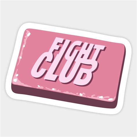 Fight Club Soap by starquake | Fight club soap, Fight club, Hard stickers