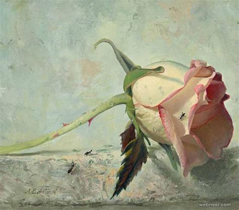 Rose Oil Paintings