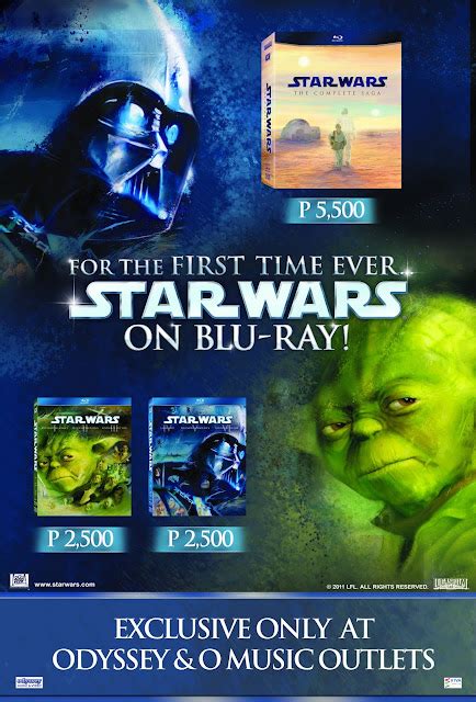 STAR WARS The Complete Saga on Blu-ray Now Available!!!