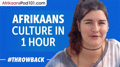 Learn All about Afrikaans Culture in 1 Hour! - YouTube