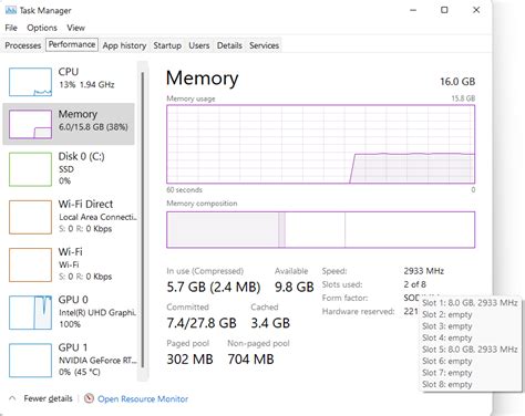 RAM speed underclocking Acer Nitro 5 AN515-57 — Acer Community