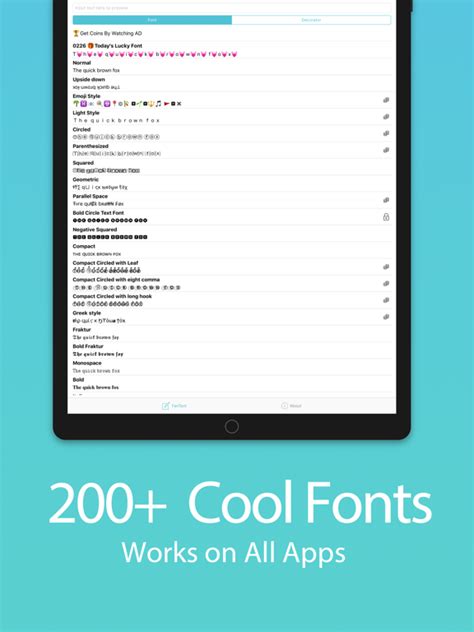 Fancy Text - Keyboard Fonts | App Price Drops