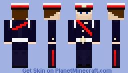 The English Royal Marine Dress/Uniform Minecraft Skin