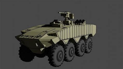 IDF Eitan AFV 3D model 3D printable | CGTrader