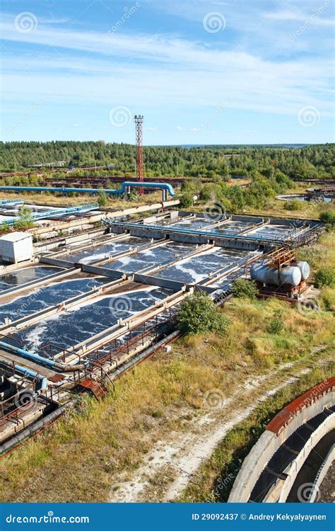 Industrial Water Treatment Plant Stock Image - Image of removing, recycled: 29092437