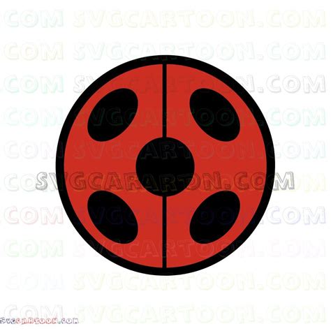 Miraculous Ladybug Logo svg dxf eps pdf png | Miraculous ladybug ...