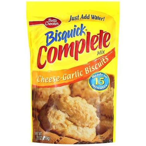 Amazon.com : Betty Crocker Bisquick Complete Buttermilk Biscuit Mix, Just Add Water! 7.5 Oz. = 6 ...