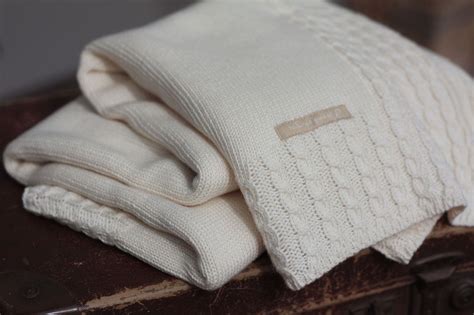 Luxuriously soft #blanket made from 100% #organic #cotton from Natures Purest. Packag… | Knitted ...