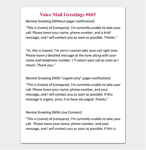 18+ Voicemail Greeting Examples to Help You Record the Perfect One