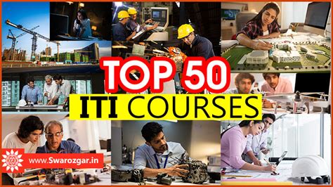 Top 50 ITI Courses in India - Swarozgar