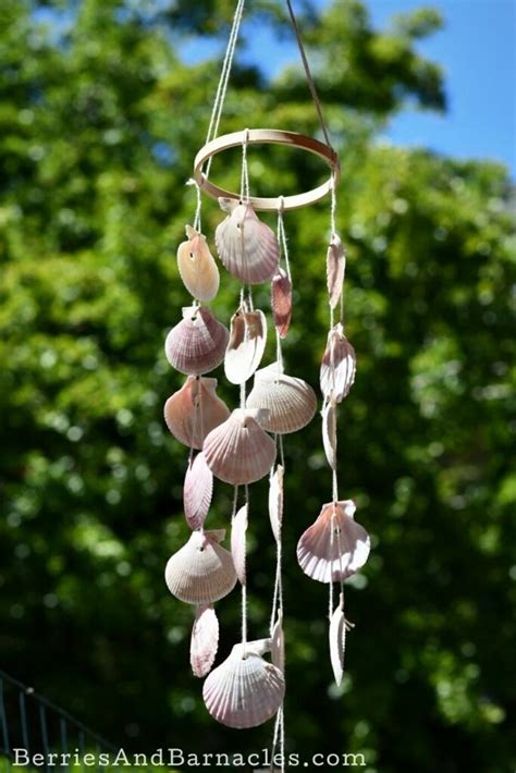 Seashell Wind Chime (DIY Project) - Berries & Barnacles