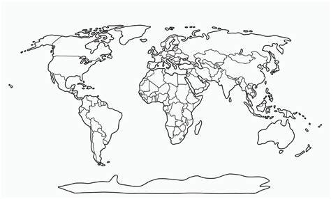 Drawing A Map Of The World