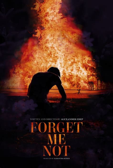 Forget Me Not Short Film Poster - SFP Gallery