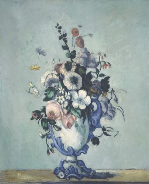 Flowers In A Rococo Vase, C. 1876 Free Stock Photo - Public Domain Pictures