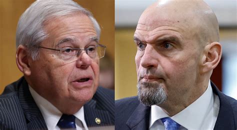 Fetterman Renews Calls to Expel 'Gold Bar Bob' Menendez from Senate ...