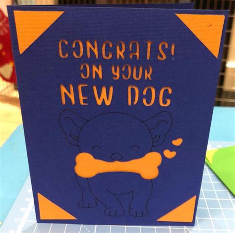 Congratulations new dog card New puppy Card New pet welcome | Etsy