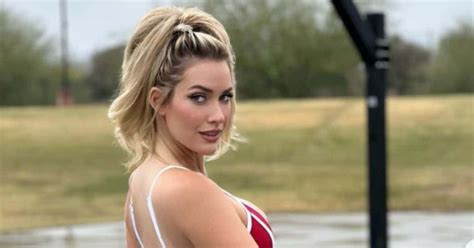 Paige Spiranac demonstrates flawless 'shotgun technique' for chugging beer, fans say '10 ...