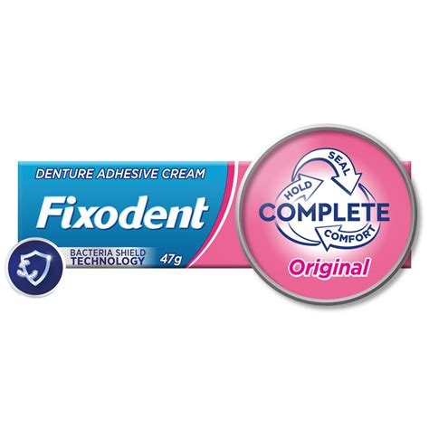 Fixodent Complete Denture Adhesive 40g, Original | Dental Care | Iceland Foods