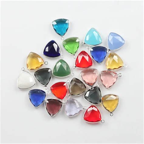 Aliexpress.com : Buy 50pcs Wholesale 18mm murano czech glass bezel beads for DIY jewelry making ...