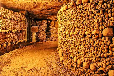 Let's take a walk down the memory lane. The catacombs of Paris are underground ossuaries in ...