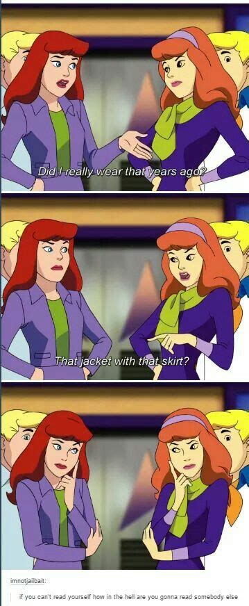 Old Daphne was better! | Scooby doo memes, Tumblr funny, Funny pictures