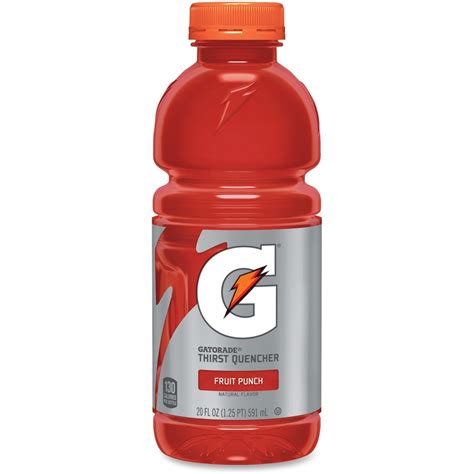 Bebida energética Gatorade Thirst Quencher - 20 fl oz (591 mL) - 24 ...