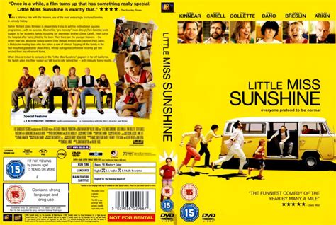 Little Miss Sunshine (2006) R2 - Movie DVD - CD Label, DVD Cover, Front Cover